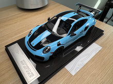 Load image into Gallery viewer, Porsche 911 GT2RS - Baby Blue - 1:18
