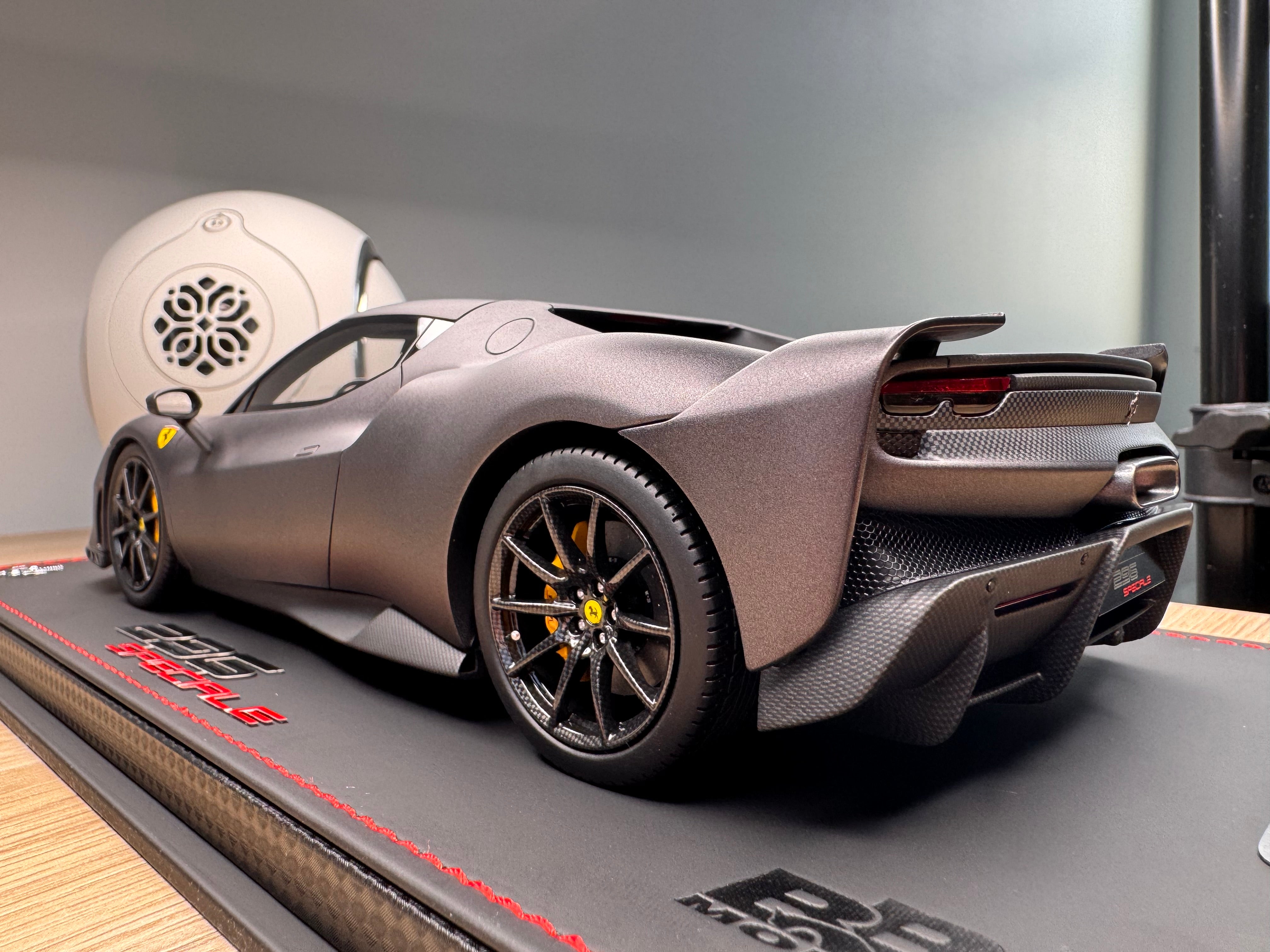 Ferrari 296 Speciale - Grigio Silverstone matte LE12 - 1:18