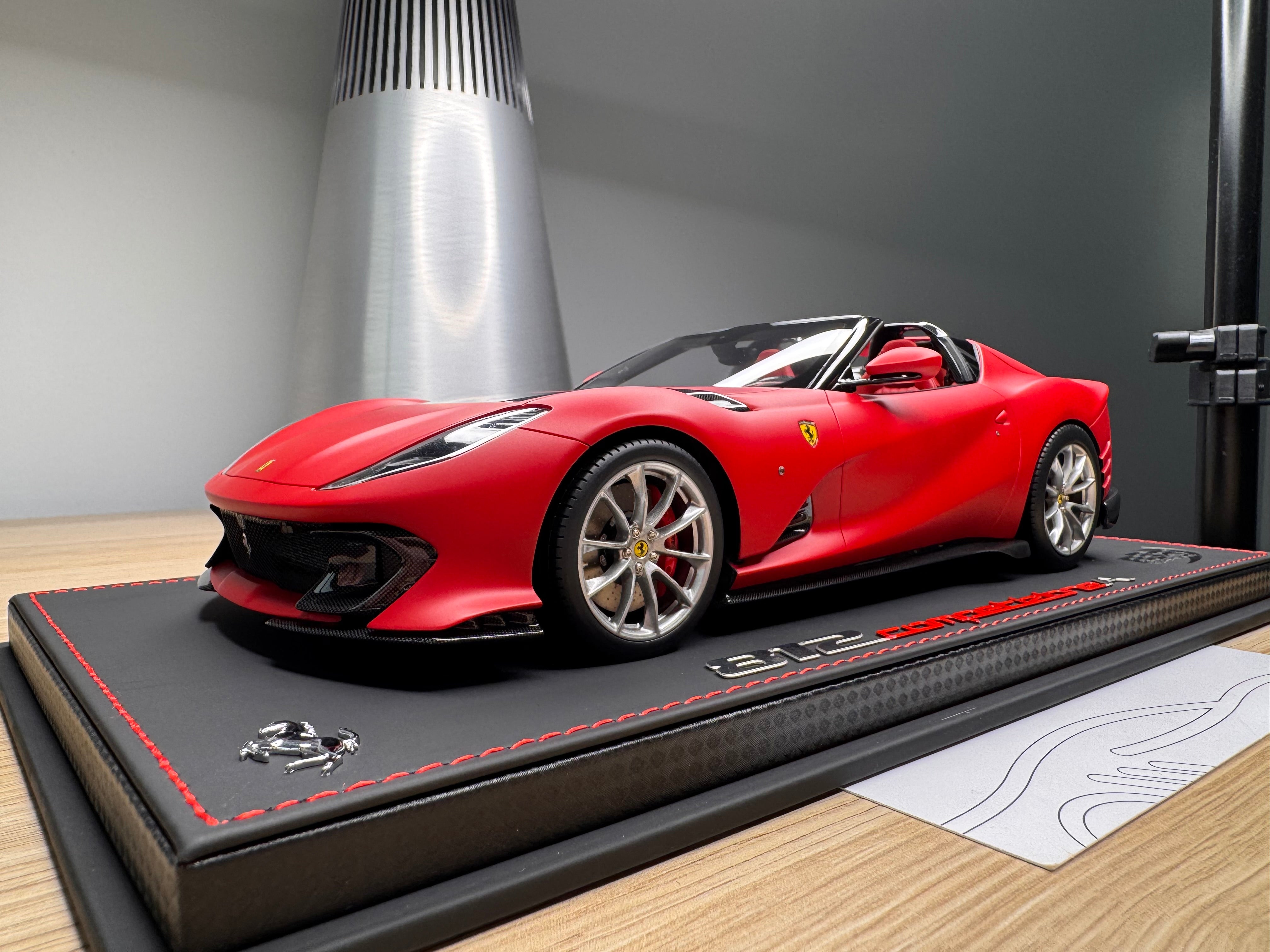 Ferrari 812 Competizione A - Rosso F1-75 matte - 1:18