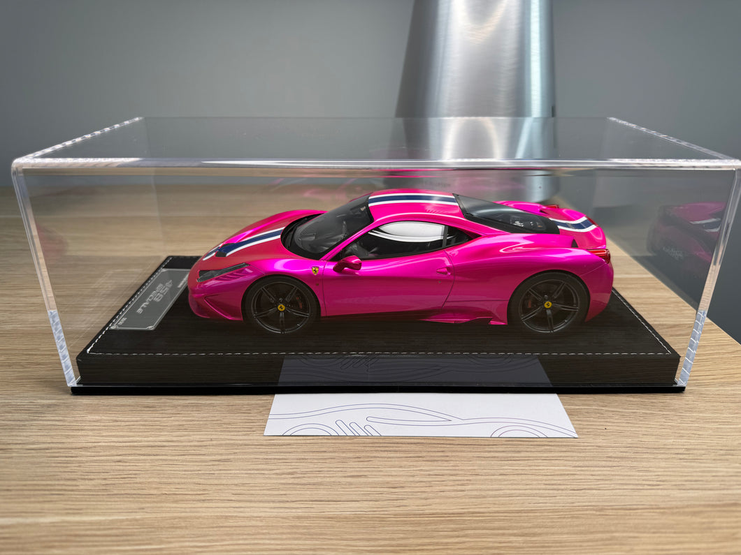 HH Models - Ferrari 458 Speciale - Flash Pink - 1:18