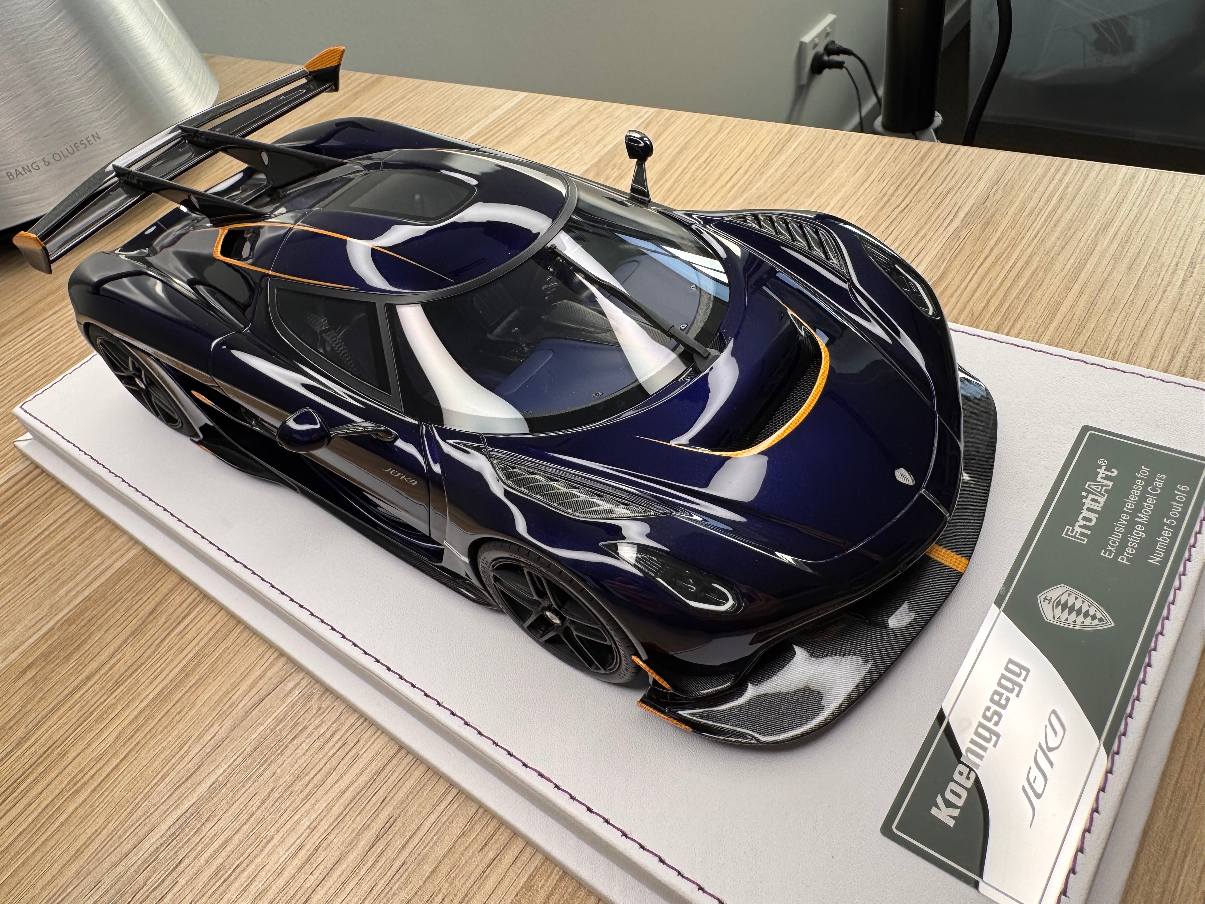 Koenigsegg Jesko PMC Special Project - Blue Scuro Candy - 1:18