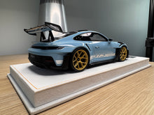 Load image into Gallery viewer, Porsche 911 992 GT3RS - Haze Blue - 1:18
