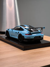 Load image into Gallery viewer, Porsche 911 GT2RS - Baby Blue - 1:18
