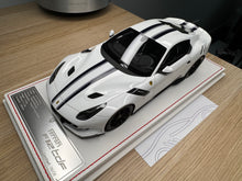 Load image into Gallery viewer, Ferrari F12tdf - Fuji White 2 stripes - 1:18
