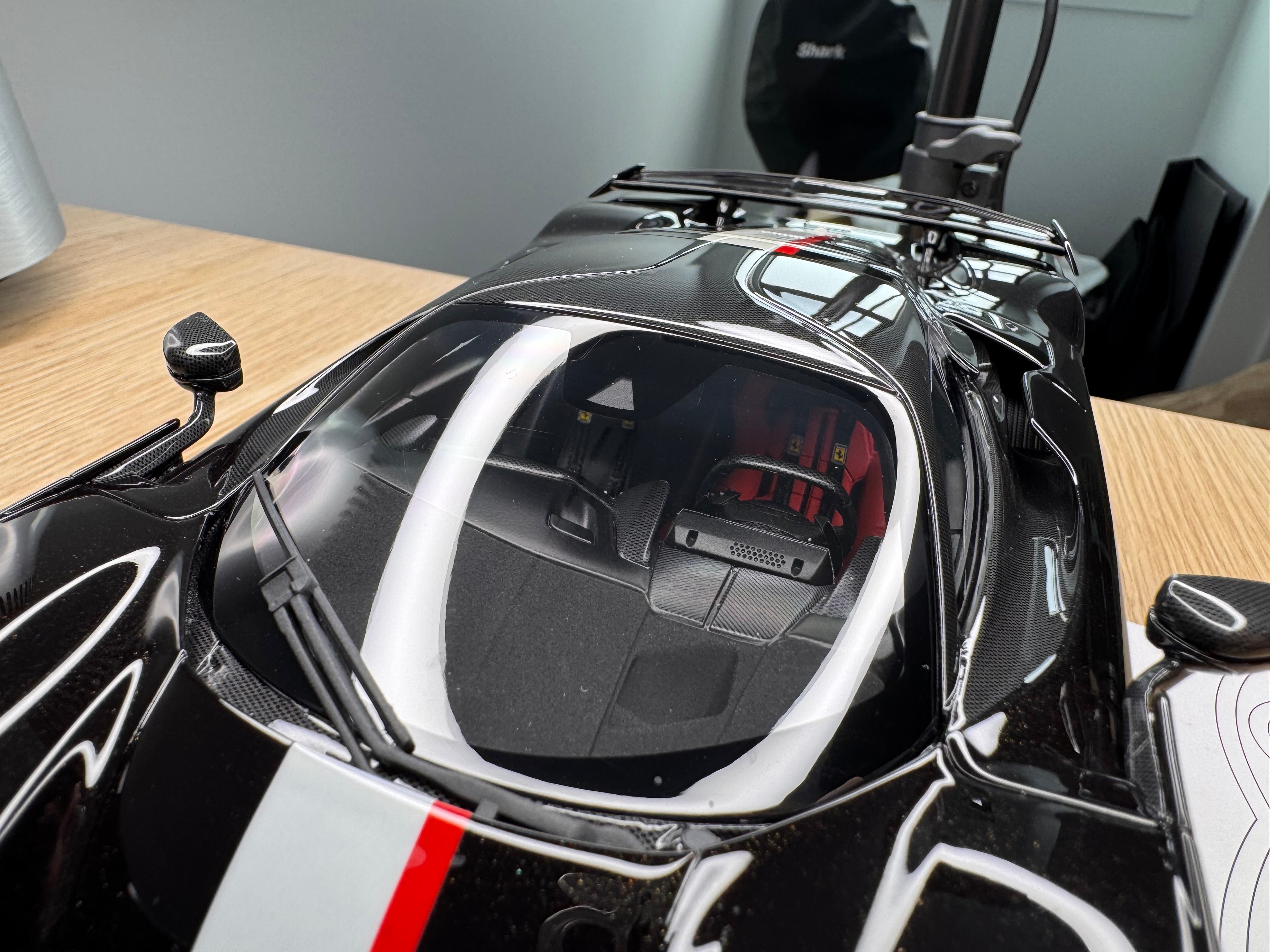 Ferrari F80 - Nero Daytona with livery LE49 - 1:18