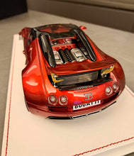 Load image into Gallery viewer, Bugatti Veyron Grand Sport Vitesse - pearl red on white base - 1:18
