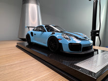 Load image into Gallery viewer, Porsche 911 GT2RS - Baby Blue - 1:18
