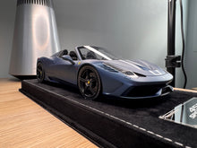 Load image into Gallery viewer, Ferrari 458 Speciale Aperta - Abu Dhabi Blue matte - 1:18
