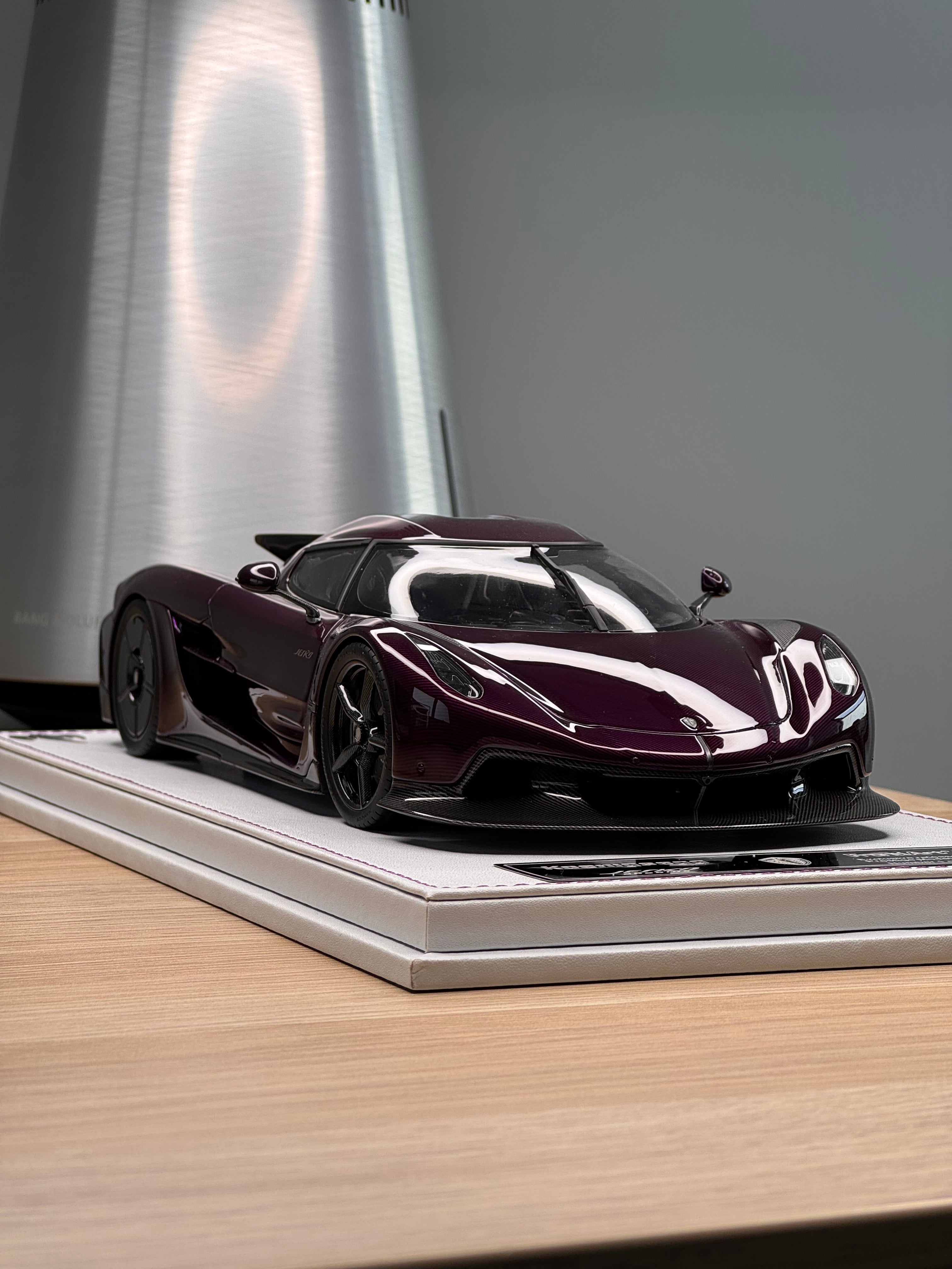 Koenigsegg Jesko Absolut PMC Special Project - Purple Tinted Carbon - 1:18