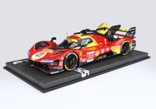 Load image into Gallery viewer, Ferrari 499P car no 50 LeMans 2024 winner - 1:18
