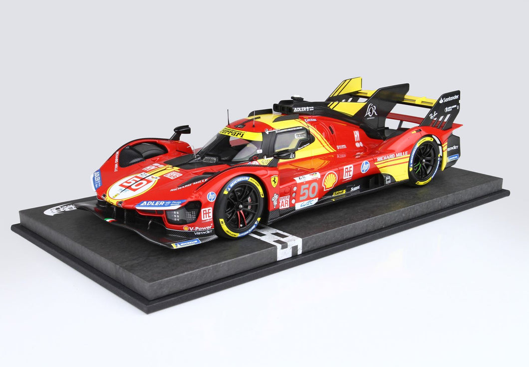 Ferrari 499P car no 50 LeMans 2024 winner - 1:18