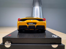 Load image into Gallery viewer, Ferrari 458 Speciale - Giallo Modena Limited Edition 1 of 1 - 1:18
