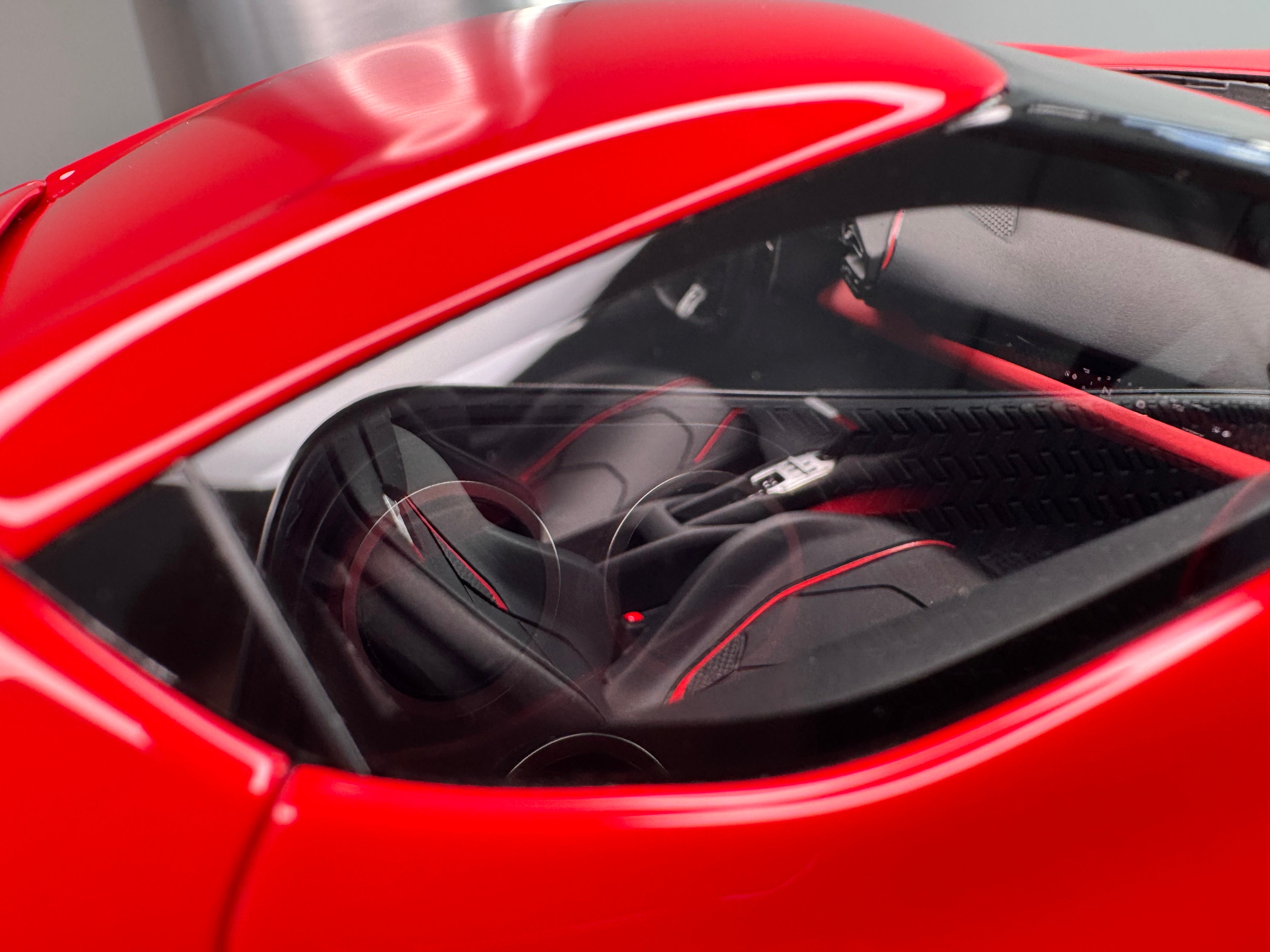Ferrari 296 GTB - Rosso Corsa - 1:18