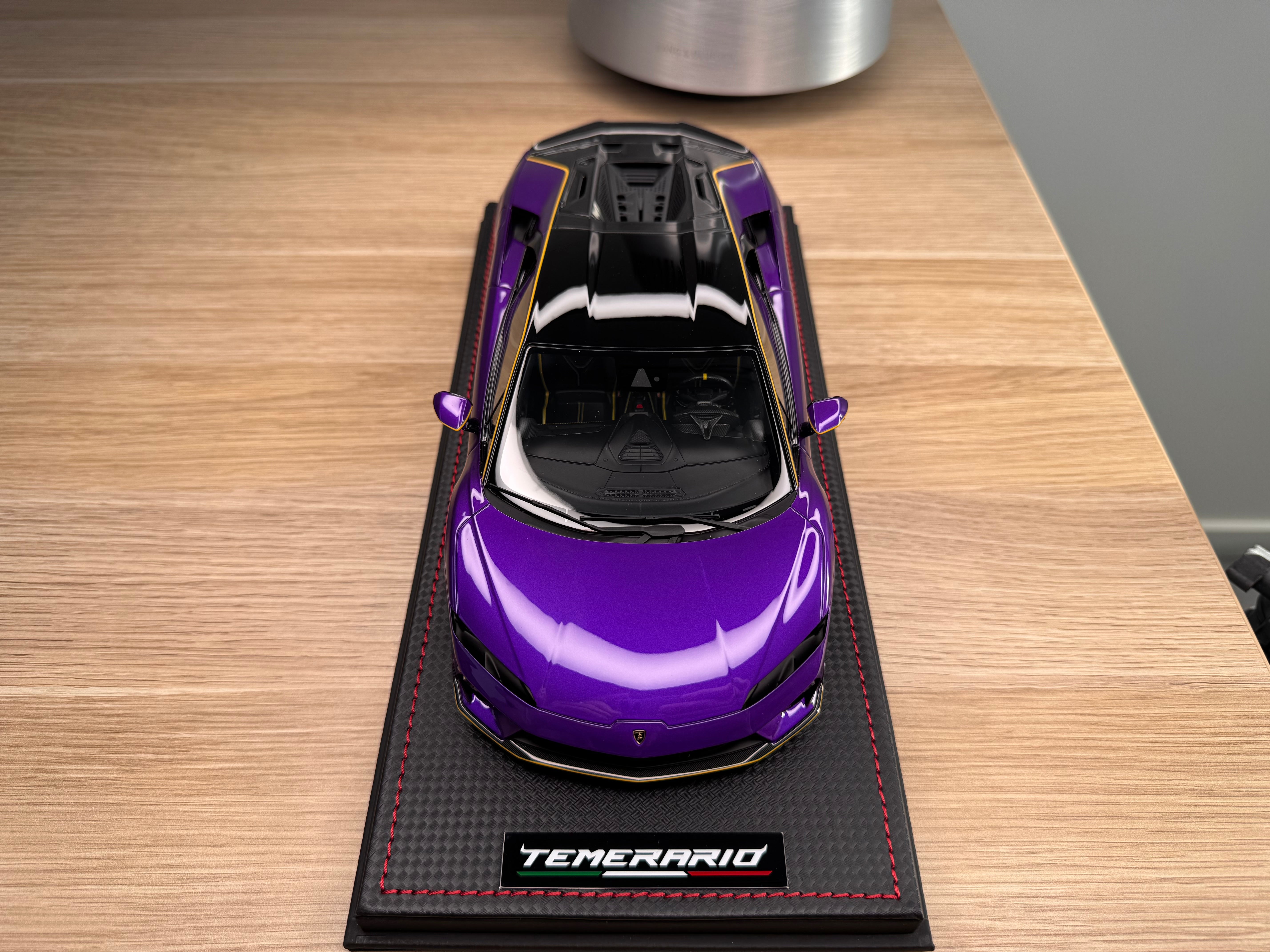 Lamborghini Temerario Alleggerita Package - Viola Pasifae - 1:18