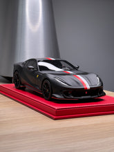 Load image into Gallery viewer, Ferrari 812 Competizione - C Leclerc matte black - 1:18
