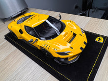 Load image into Gallery viewer, Ferrari 296 GT3 2022 - Giallo Modena - 1:18
