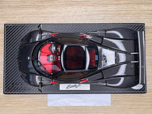 Load image into Gallery viewer, Pagani Zonda F - gloss carbon black OPEN PARTS - 1:18
