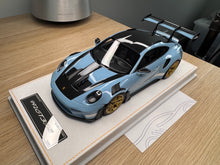 Load image into Gallery viewer, Porsche 911 992 GT3RS - Haze Blue - 1:18
