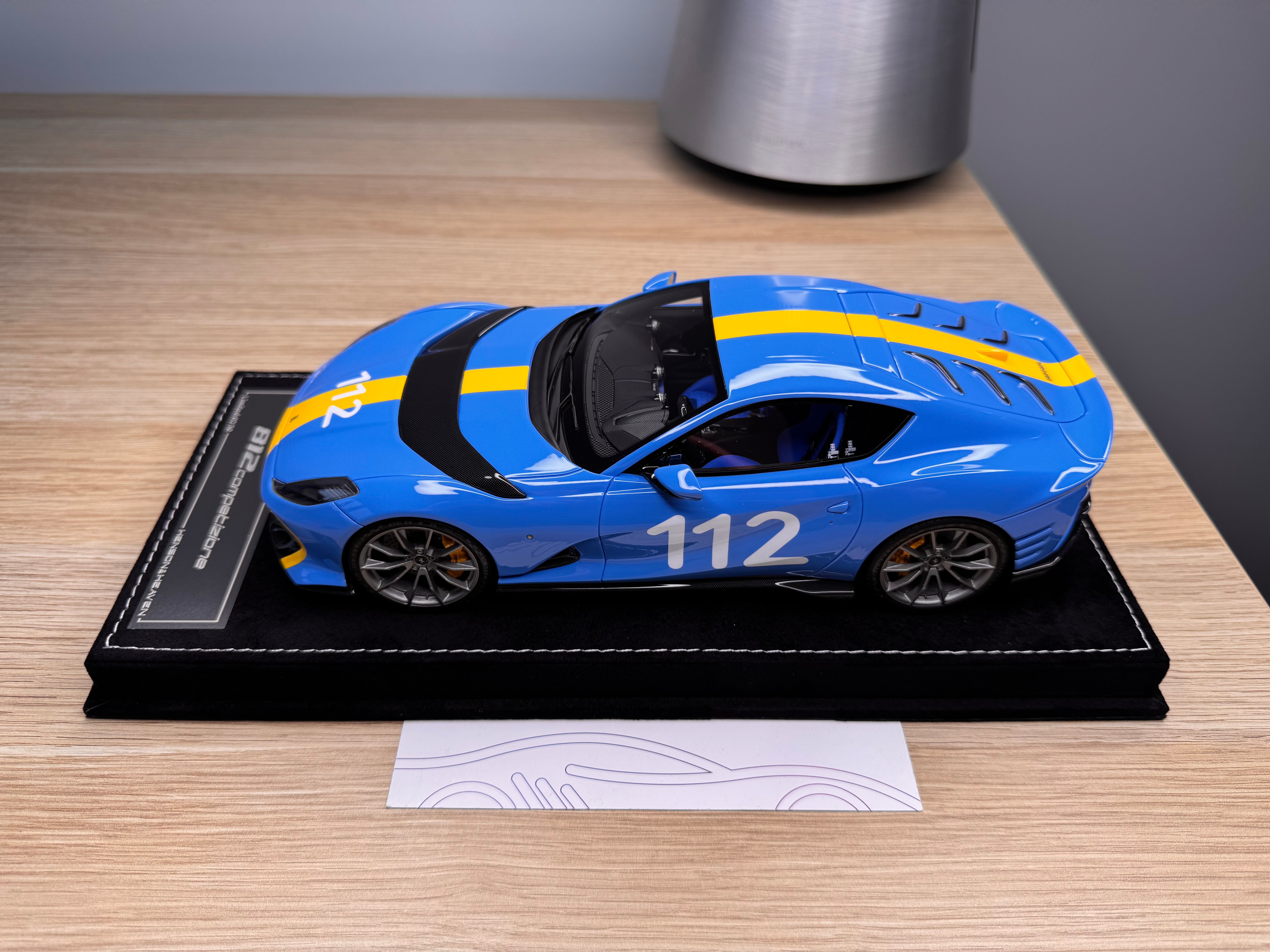 Ferrari 812 Competizione - 112 livery - 1:18