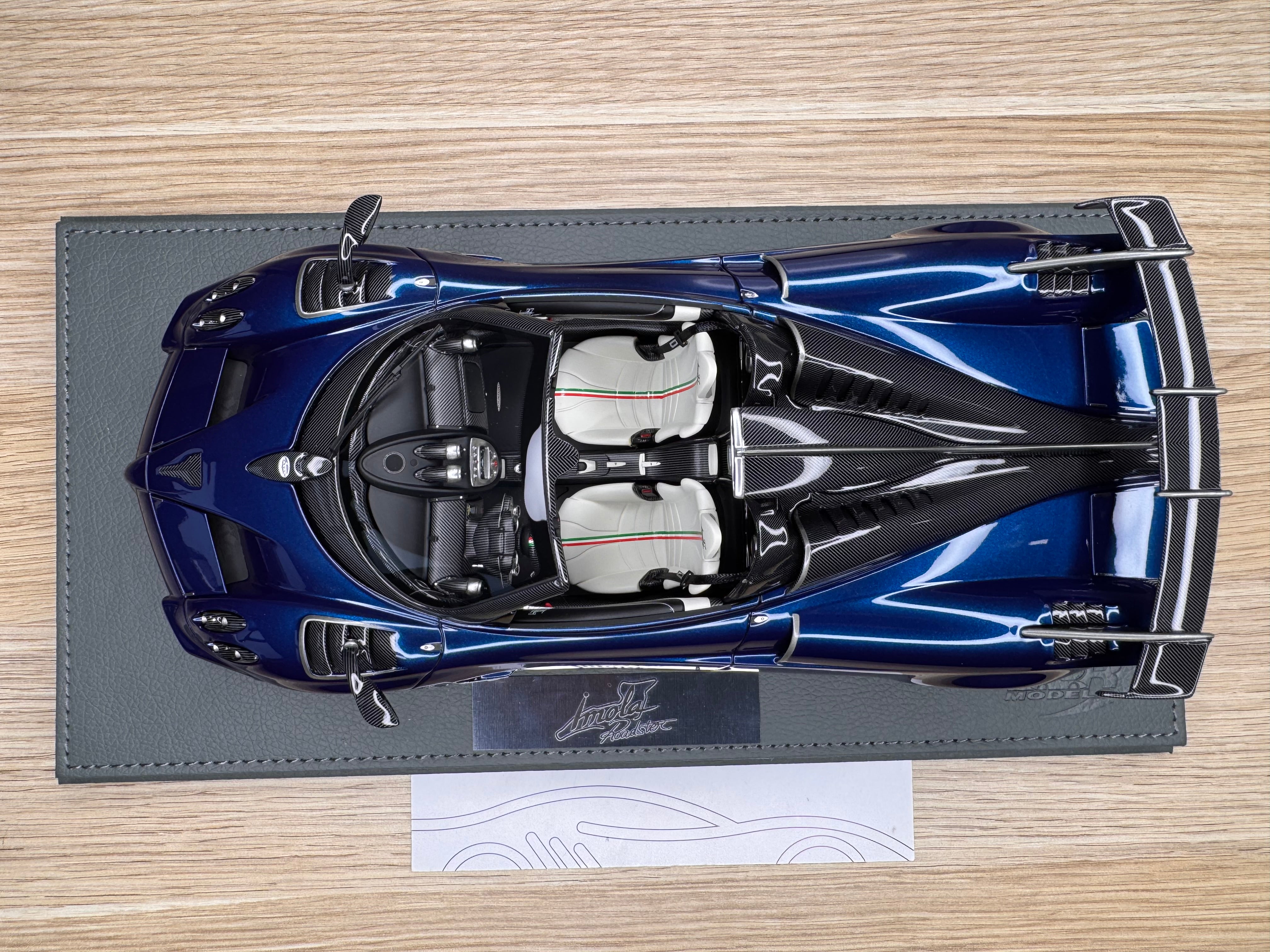Pagani Imola Roadster - Dark Blue - 1:18