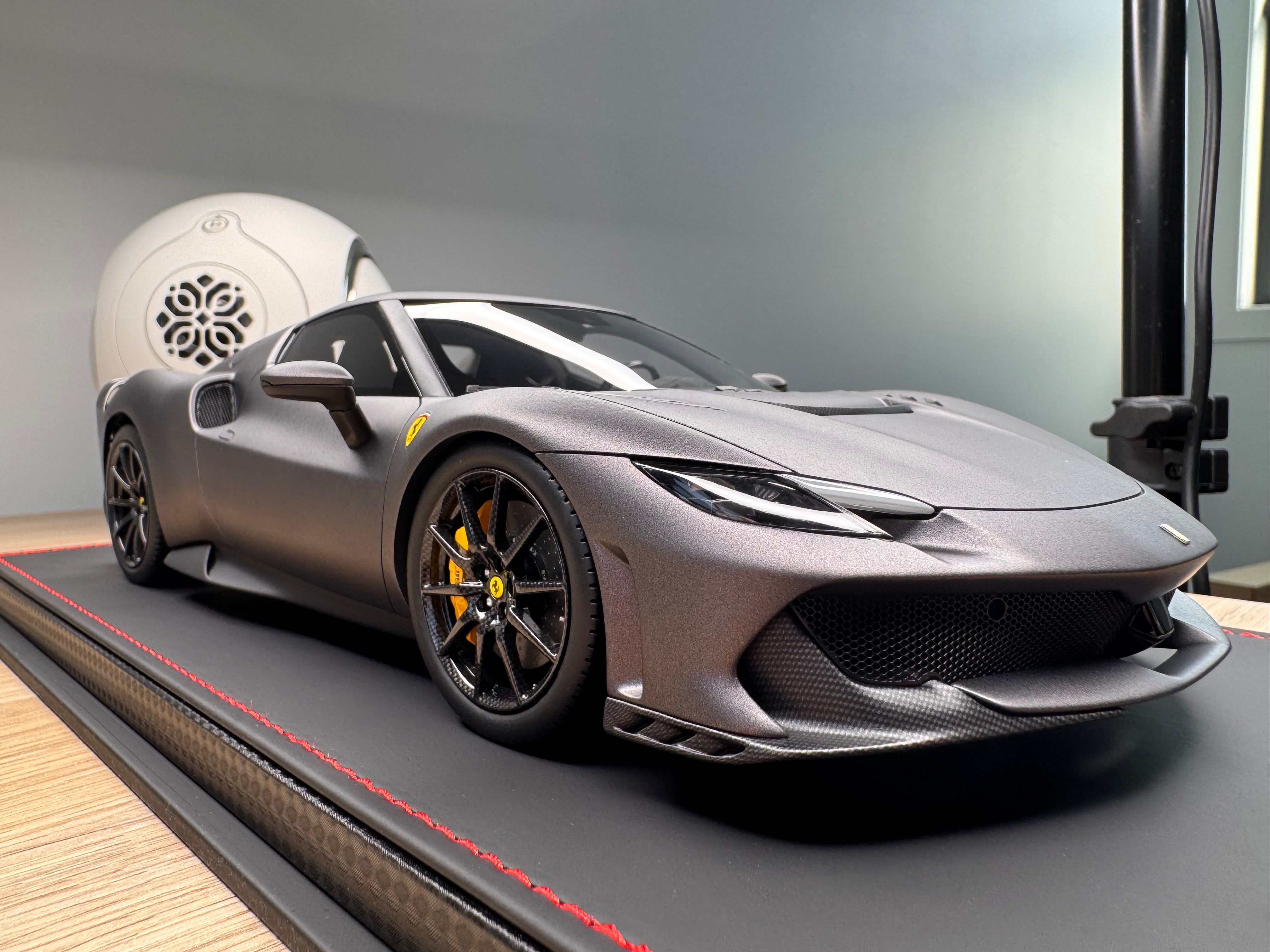 Ferrari 296 Speciale - Grigio Silverstone matte LE12 - 1:18