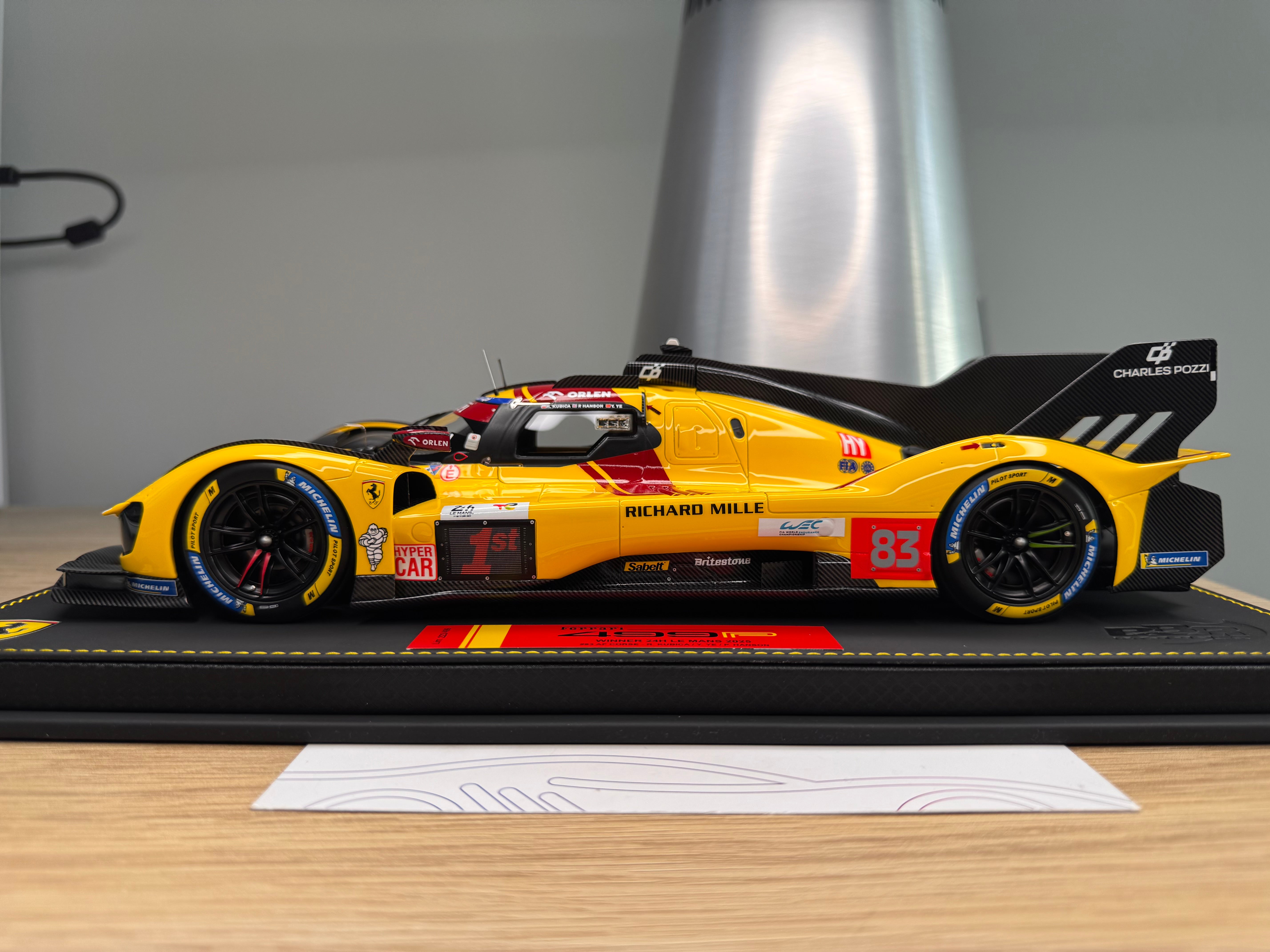 Ferrari 499P car n. 83 - WINNER 24h Le Mans 2025 - 1:18