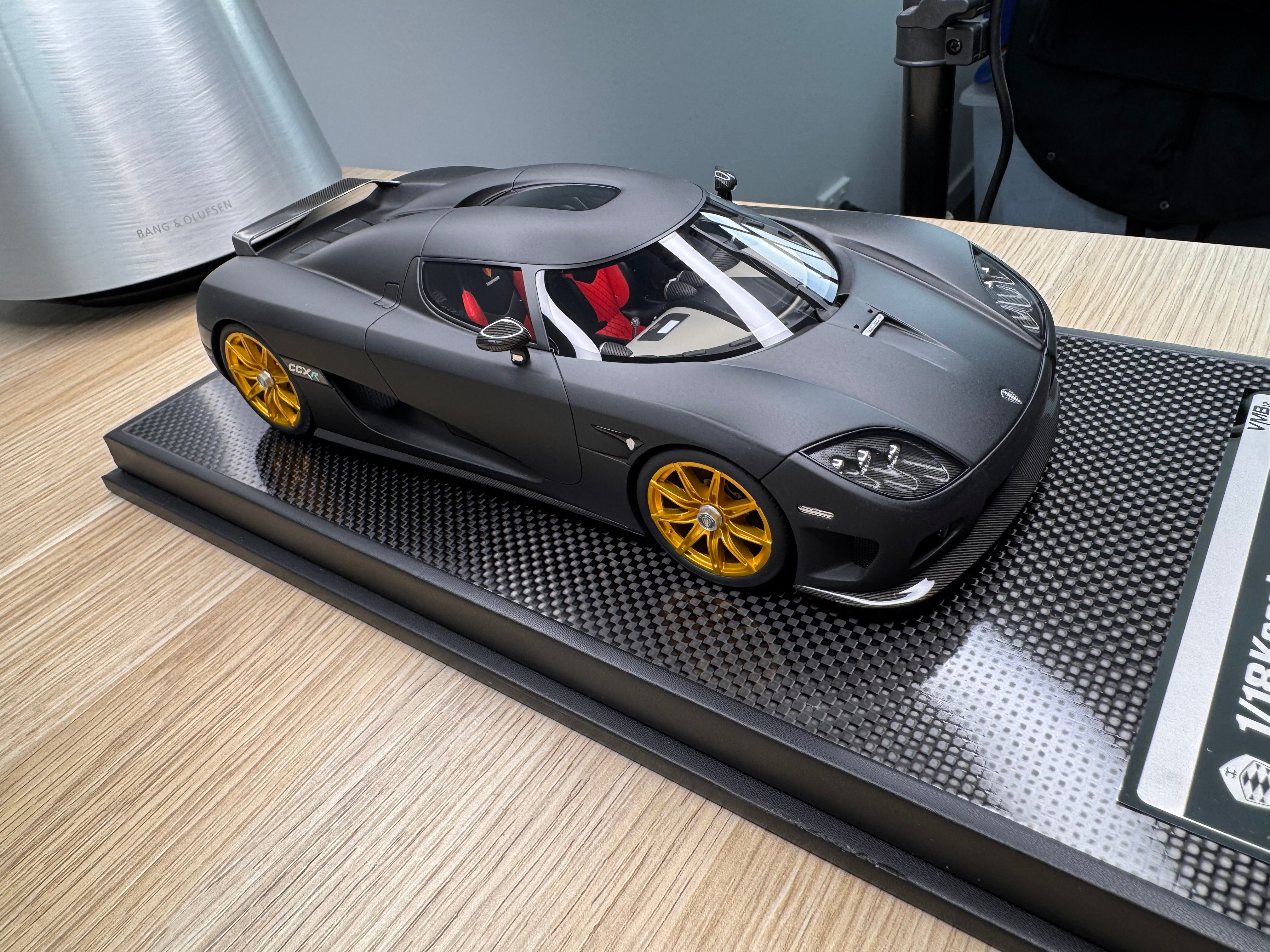 Koenigsegg CCXR - Storm Black (matte) - 1:18