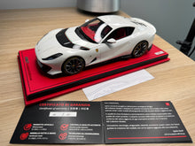 Load image into Gallery viewer, Ferrari 812 Competizione - Bianco with Italian flag livery 1 of 1 - 1:18
