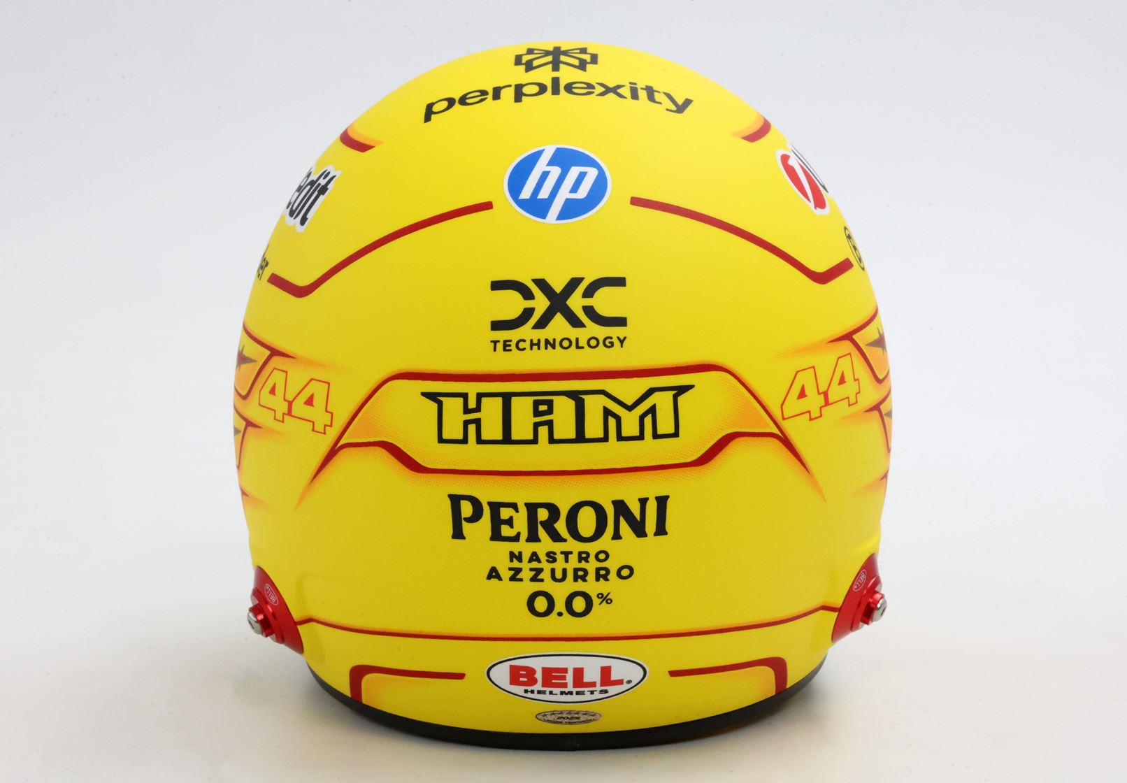 Lewis Hamilton season 2025 mini helmet - 1:2