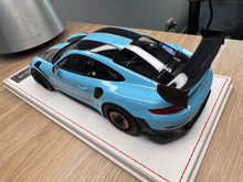 Load image into Gallery viewer, Porsche 911 GT2RSMR - Gulf Blue - 1:18
