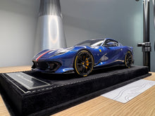 Load image into Gallery viewer, Ferrari 812 Competizione - Tour de France blue - 1:18
