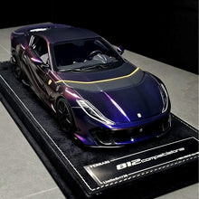Load image into Gallery viewer, Ferrari 812 Competizione - Azzurro Iridescento - 1:18
