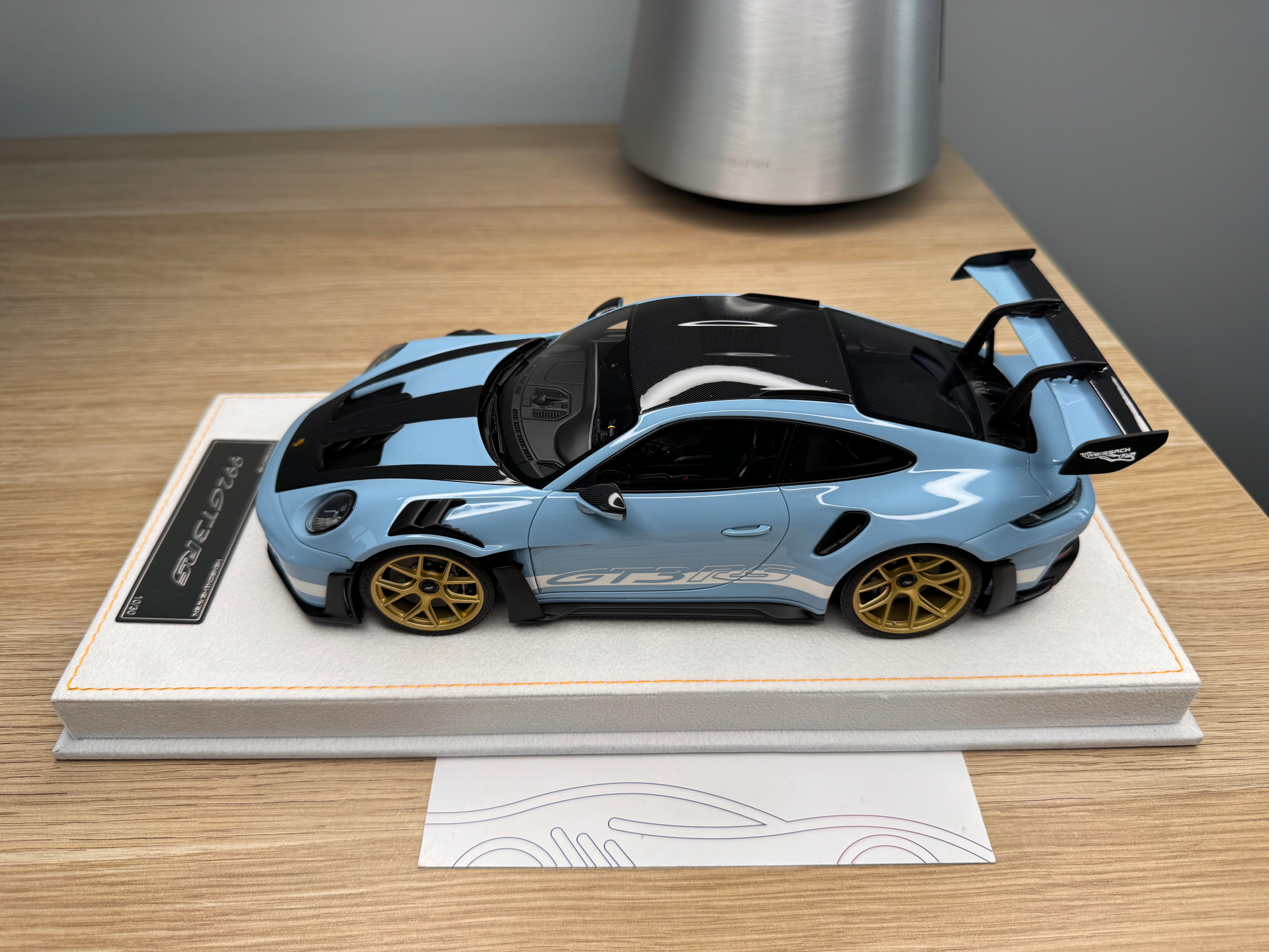Porsche 911 992 GT3RS - Haze Blue - 1:18