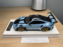 Load image into Gallery viewer, Porsche 911 992 GT3RS - Haze Blue - 1:18
