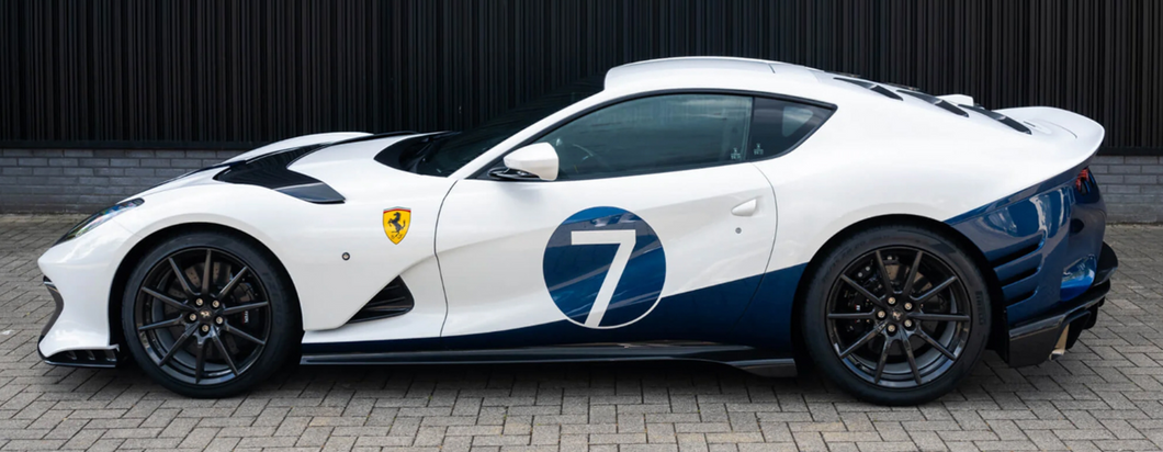 Ferrari 812 Competizione - Bianco Italia / Blu NART LE49 - 1:18