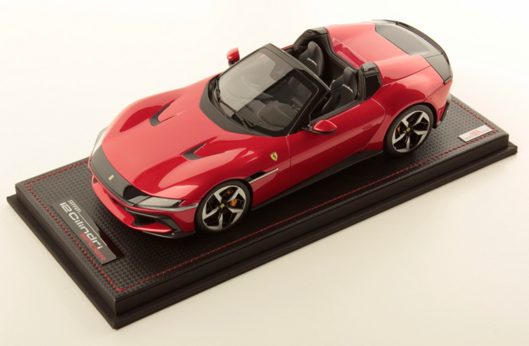 Ferrari 12 Cilindri Spider - Rosso Imola - 1:18