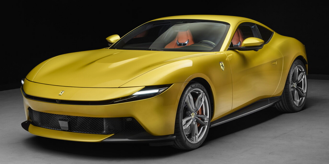 Ferrari Amalfi - Giallo Montecarlo - 1:18