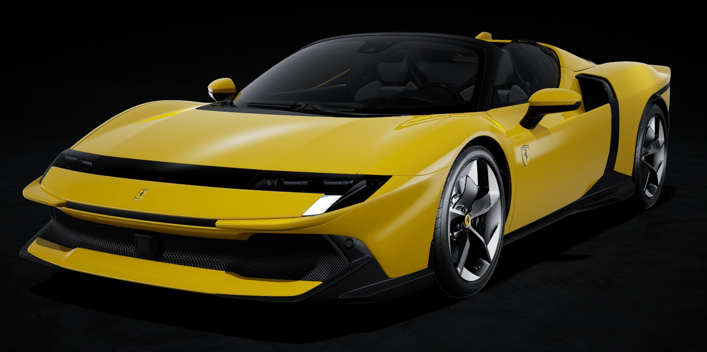 Ferrari 849 Testarossa Spider - Giallo Modena - 1:18