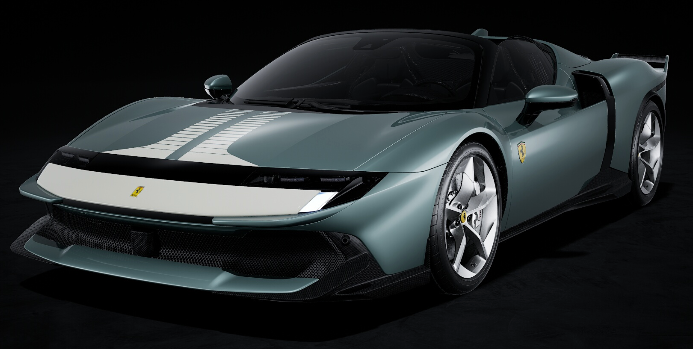 Ferrari 849 Testarossa Spider - Celeste Trevi Assetto Fiorano LE49 - 1:18