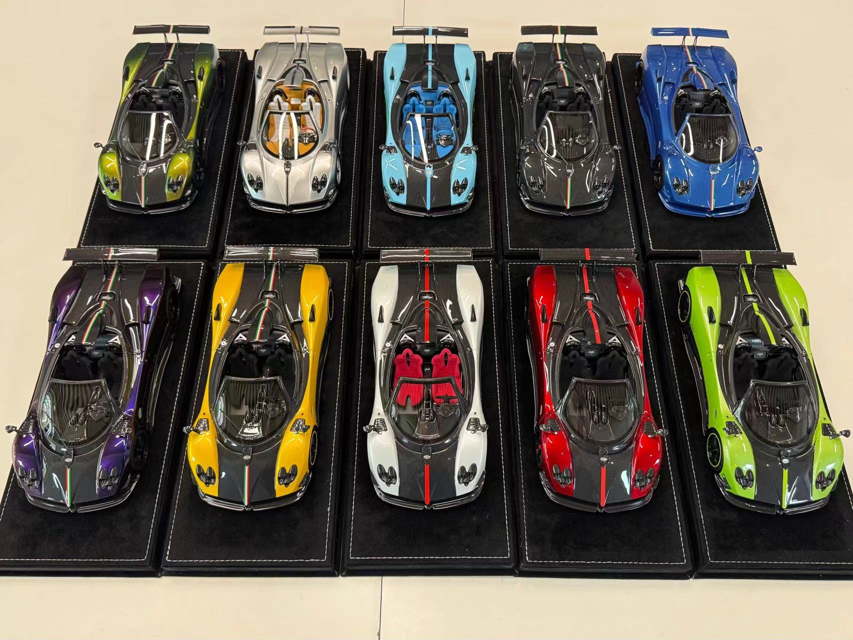 Pagani Zonda Cinque Roadster - select colour - 1:18