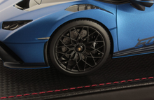 Load image into Gallery viewer, Lamborghini Huracan STO - Blu Aegeus 60th Anniversary LE60 - 1:18
