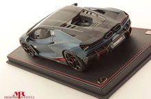 Load image into Gallery viewer, Lamborghini Revuelto - Blu Marinus with Livery Bianco Monocerus - Rosso Mut LE63 - 1:18
