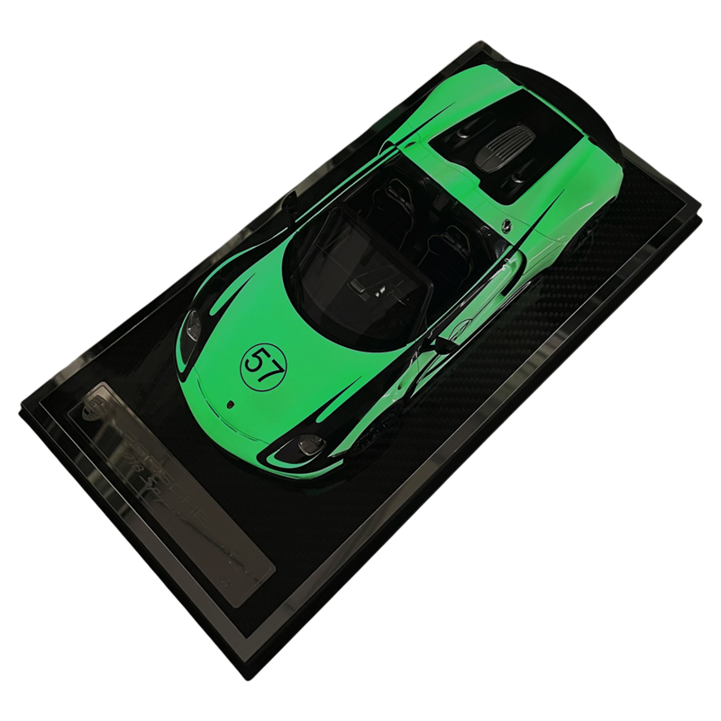 Porsche 918 Spyder - Luminous Green number 57 - 1:18