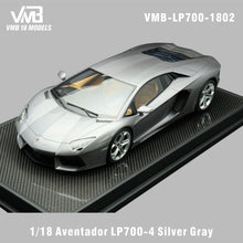 Load image into Gallery viewer, Lamborghini Aventador LP700-4 - Silver Gray - 1:18

