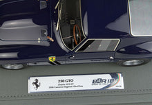 Load image into Gallery viewer, Ferrari 250 GTO - Chassis 4219 GT dark blue - 1:18
