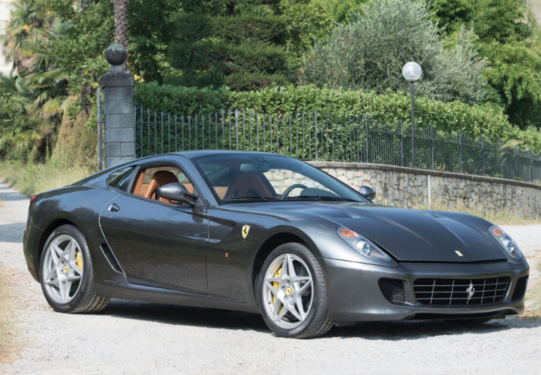 Ferrari 599 GTB - Silverstone Grey Cuoio interior - 1:18