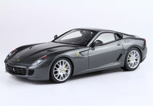 Load image into Gallery viewer, Ferrari 599 GTB - Silverstone Grey black interior - 1:18
