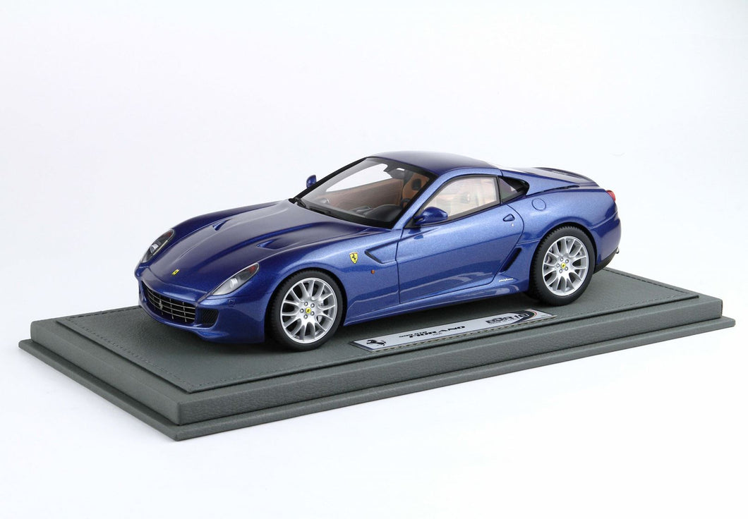 Ferrari 599 GTB - Blu Mirabeau Cuoio interior - 1:18