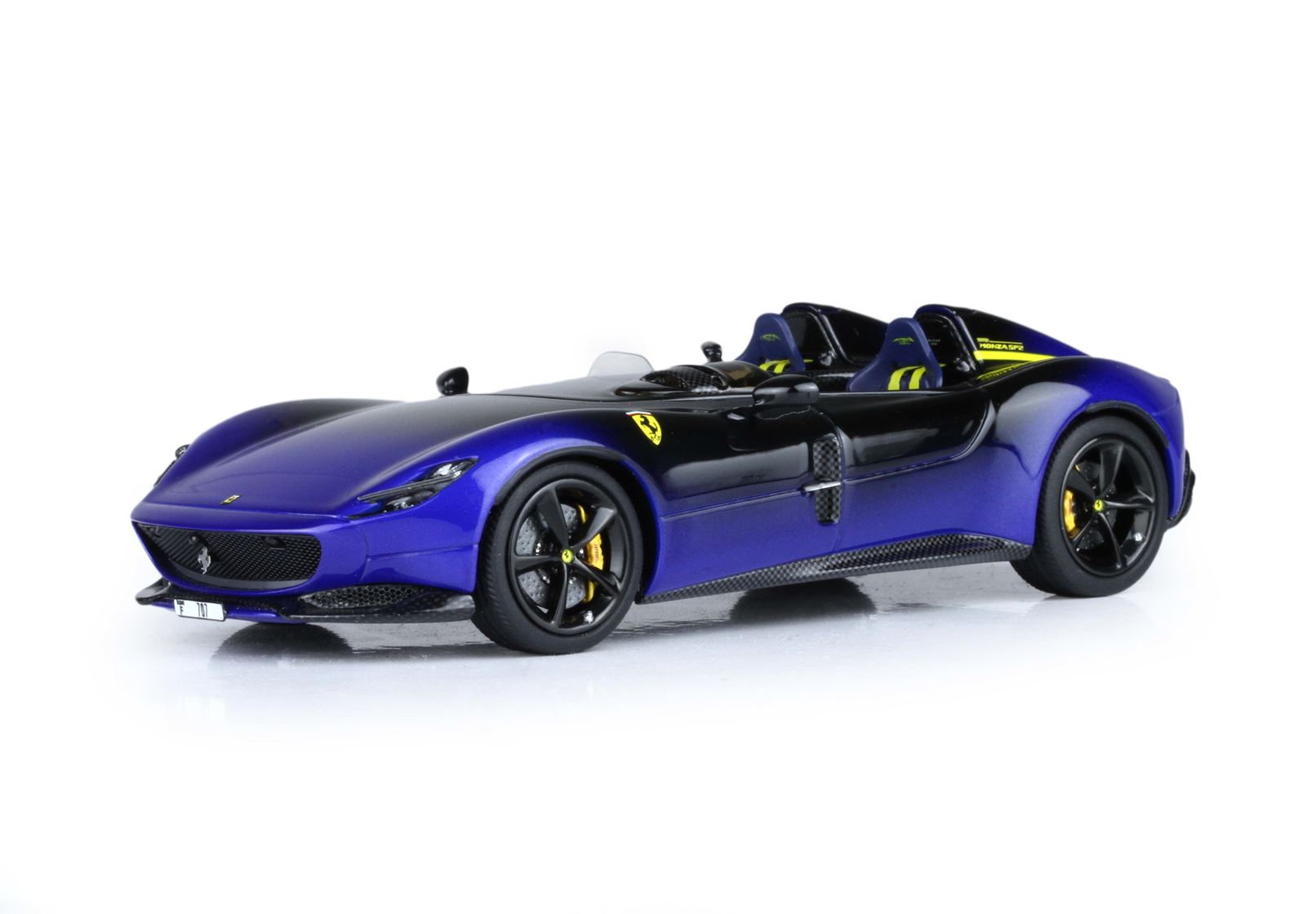 Ferrari Monza SP2 - Blu Viery - New Black Daytona - 1:43