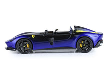 Load image into Gallery viewer, Ferrari Monza SP2 - Blu Viery - New Black Daytona - 1:43
